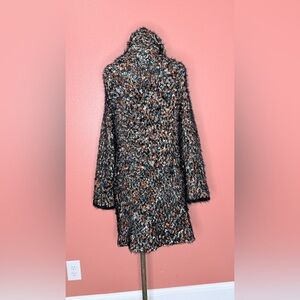 Textured Multicolor Sweater Dress